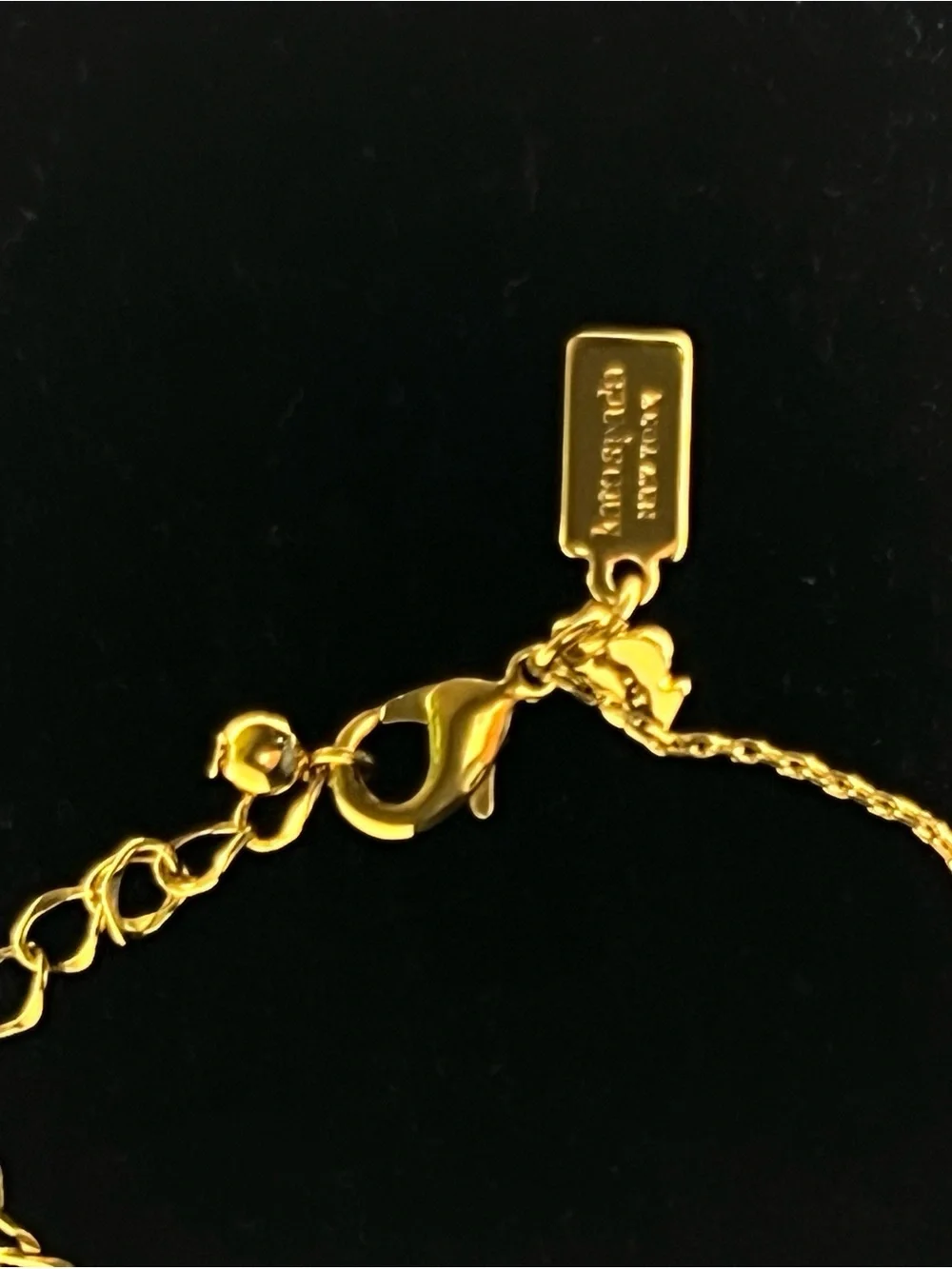 Kate Spade New York Bumblebee Pendant Necklace Gold Tone Pave Bee Charm